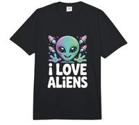 I Love Aliens Linda Sonrisa Extraterrestre Comfort Colors Adult Heavyweight T-Shirt