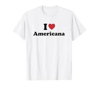 I Love Americana Camiseta