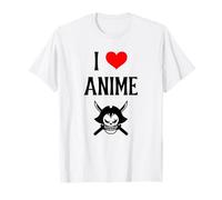 I Love Anime I Heart Anime Japonés Animación Anime Amante Camiseta