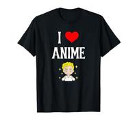 I Love Anime I Heart Anime Japonés Animación Anime Amante Camiseta