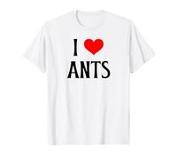 I Love Ants I Corazón Hormigas Amante de Insectos Insecto Entomólogo Camiseta