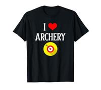 I Love Archery I Heart Tiro con Arco Amante de Flechas Amante del Arco Camiseta