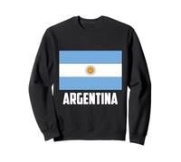 I Love Argentina, Argentina Flag Illustration Graphic Design Sudadera