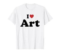 I Love Art Camiseta