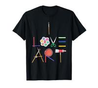 I Love Art Cute Fun Pintura Dibujo Sketch Artista Pintor Camiseta
