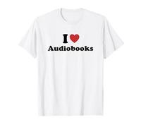 I Love Audiobooks Camiseta