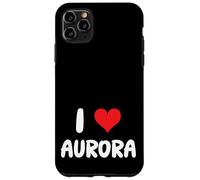 I Love Aurora - Corazón Carcasa para iPhone 11 Pro Max