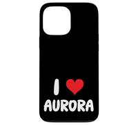I Love Aurora - Corazón Carcasa para iPhone 13 Pro Max