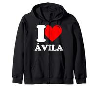 I Love Ávila Sudadera con Capucha