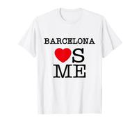 I Love Barcelona Spain, Cool Barcelona Loves Me Graphic Camiseta