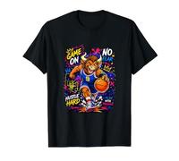I Love Basketball, Legend Basketball Mascot Graffiti Sports Camiseta gráfica económica, Hombre, Negro, S