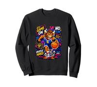 I Love Basketball, Legend Basketball Mascot Graffiti Sports Sudadera