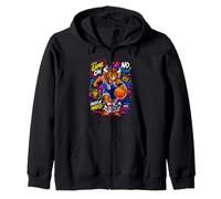 I Love Basketball, Legend Basketball Mascot Graffiti Sports Sudadera con Capucha