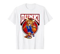 I Love Basketball, Legend Basketball Mascot Sports Graphic Camiseta gráfica económica, Hombre, Blanco, M