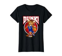 I Love Basketball, Legend Basketball Mascot Sports Graphic Camiseta gráfica económica, Mujer, Negro, XL
