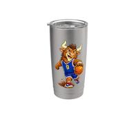 I Love Basketball, The Legend Basketball Player Graphic Vaso térmico de acero inoxidable de doble pared