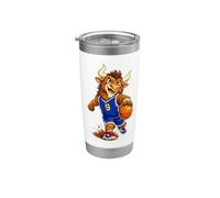 I Love Basketball, The Legend Basketball Player Graphic Vaso térmico de acero inoxidable de doble pared