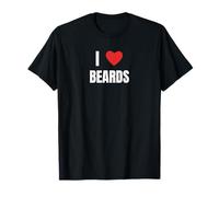 I Love Beards All Shapes Sizes, Tees Decor and More Camiseta