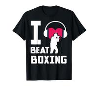 I Love Beatboxing Music Old School Rap Micrófono Beatboxer Camiseta