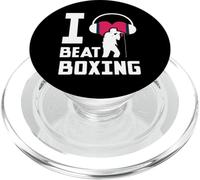 I Love Beatboxing Music Old School Rap Micrófono Beatboxer PopSockets PopGrip para MagSafe