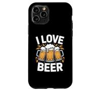 I Love Beer Fun Brewing Cheers Tazas Carcasa para iPhone 11 Pro