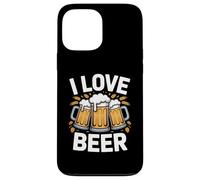 I Love Beer Fun Brewing Cheers Tazas Carcasa para iPhone 13 Pro Max