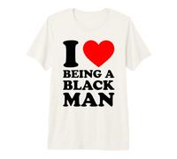 I Love Being A Black Man Camiseta Premium