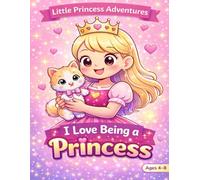 I Love Being a Princess I Coloring Book for Girls Ages 4-8 Little Princess Adventures | Cute Princess & Kitty Coloring Pages | 30 Fun Designs: ... Kitty Friends, Castles & Magical Adventures