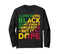 I Love Being Black Shit Kinda Dangerous But It's Dope Manga Larga