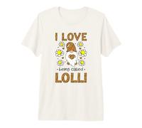 I Love Being Called Lolli Leopard GNOME Cute Mother's Day Camiseta Premium