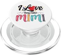 I Love Being Called Mimi Grandma Mother's Day for Women PopSockets PopGrip para MagSafe