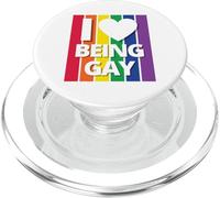 I Love Being Gay LGTB - Mes de concienciación para Gay y Lesbianas PopSockets PopGrip para MagSafe