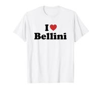 I Love Bellini Drink Cocktail Bar Camiseta