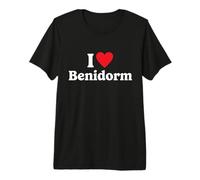 I Love Benidorm Camiseta Premium
