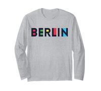 I Love Berlin, Berlin Deutschland tee Shirts, Berlin Graphic Manga Larga