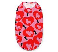 I Love Bichon - Camisetas para Perros de Verano para Mascotas, Camisetas Suaves sin Mangas, Ropa para Mascotas para Cachorros pequeños y Gatos