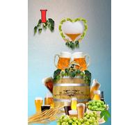 I Love Bier Notizbuch Bierliebhaber Taschenbuch Biertrinker Tagebuch Liebhaber von Bier Hopfen und Malz Geschenkidee Bierbrauer Biergarten ... Hobbybrauer Biersorten Braumeister 04D11