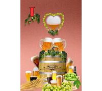 I Love Bier Notizbuch Bierliebhaber Taschenbuch Biertrinker Tagebuch Liebhaber von Bier Hopfen und Malz Geschenkidee Bierbrauer Biergarten ... Hobbybrauer Biersorten Braumeister 04D03