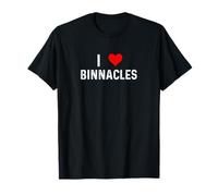 I Love Binnacles - Corazón - Barco - Barco Barco Brújula Capitán Camiseta