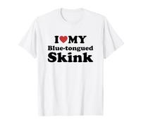 I Love Blue-Tongued Skink Camiseta