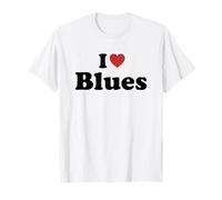 I Love Blues Camiseta