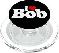 I Love Bob I Heart Robert Nombre EN UNA tee PopSockets PopGrip para MagSafe