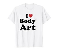 I Love Body Art Camiseta