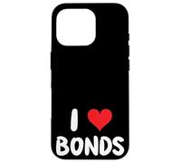 I Love Bonds - Corazón - Renta Fija Finanzas Inversiones Carcasa para iPhone 16 Pro