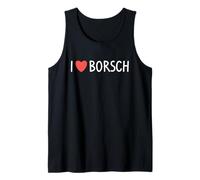 I Love Borsch Russian Ukrainian Beet Soup Camiseta sin Mangas