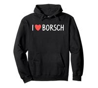 I Love Borsch Russian Ukrainian Beet Soup Sudadera con Capucha