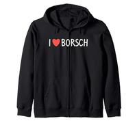 I Love Borsch Russian Ukrainian Beet Soup Sudadera con Capucha