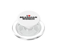 I Love Brazilian Women PopSockets PopGrip para MagSafe