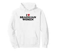 I Love Brazilian Women Sudadera con Capucha