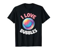 I Love Bubbles I Jabón Burbujas Niños Niñas Niños Camiseta